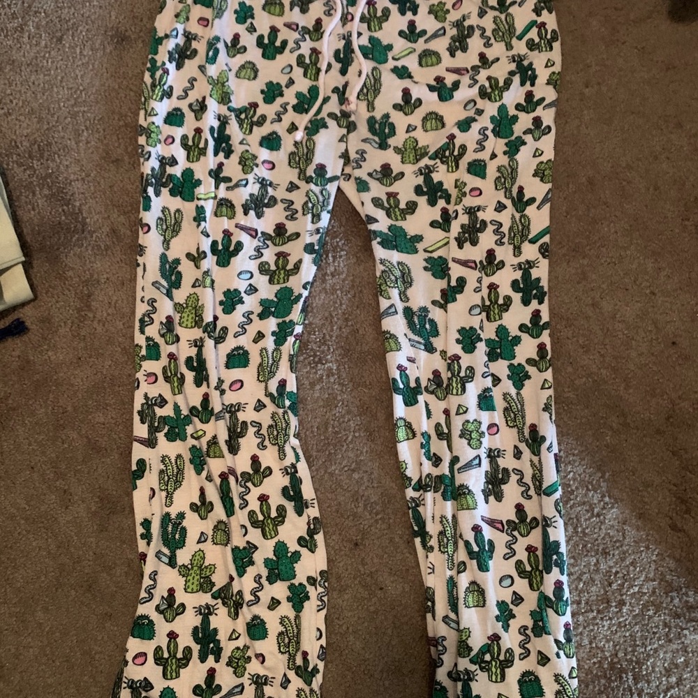 Cactus pajama pants
